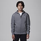 Jordan MJ Brooklyn Big Kids' Fleece Full-Zip Hoodie. Nike.com